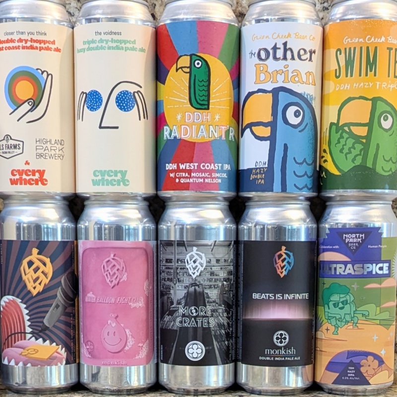 Socal Mixed 10 Pack (Monkish / Green Cheek / North Park)