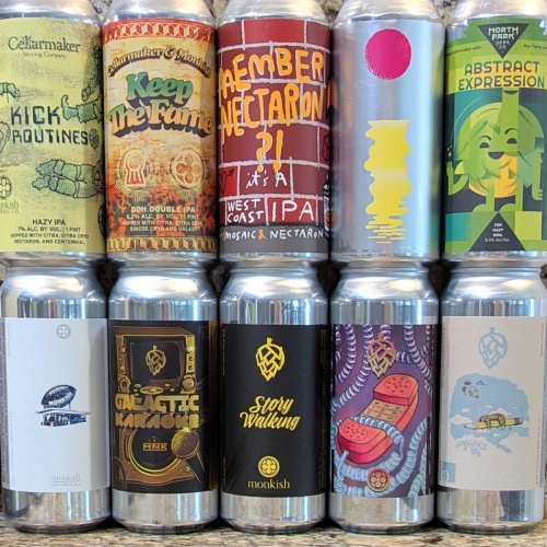 Socal Mixed 10 Pack (Monkish / Green Cheek / North Park)