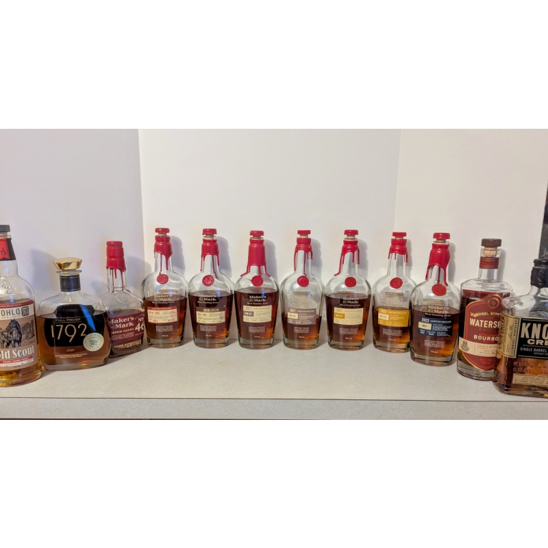 ALL Maker's Mark Ch. 1 Wood Finishings samples