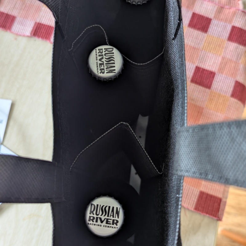 PLINY THE YOUNGER 2025 3-PACK Tote Triple IPA Russian River Brewing Co.