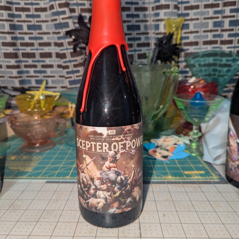 3 Floyds 2025 Scepter of Power - Dark Lord aged in Bourbon Barrels with Coffee, Vanilla, and Cinnamon
