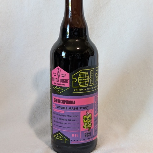 Bottle Logic 2021  Deprecophobia Double Mash Stout