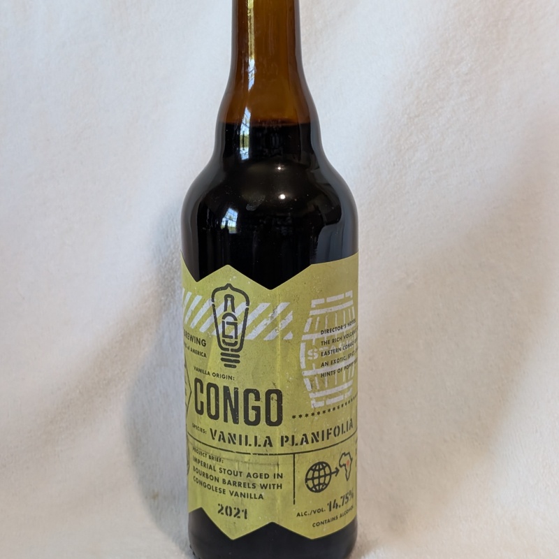 Bottle Logic Fundamental Coordinates Congo Vanilla Planifolia 14.75% ABV