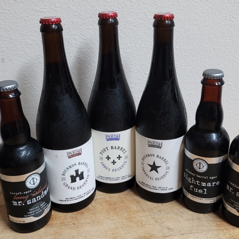 Heathen Brewing Epitaph (7 Bottles), River North Brewing (3 Bottles), Parish Brewing (3 Bottles)