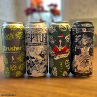 (4-pack) Alchemist Variety IPA Mix (crusher, rapture, el jefe, focal banger) Stowe, VT