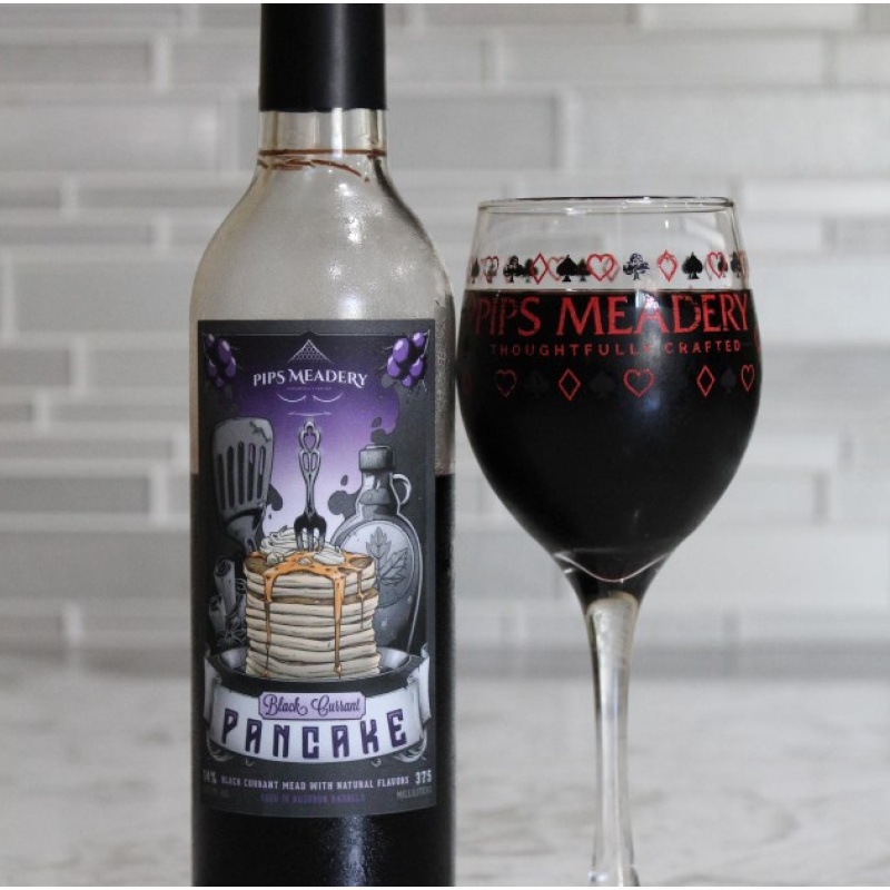 Pips Meadery Black Currant Pancake