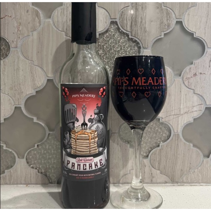Pips Meadery Red Currant Pancake