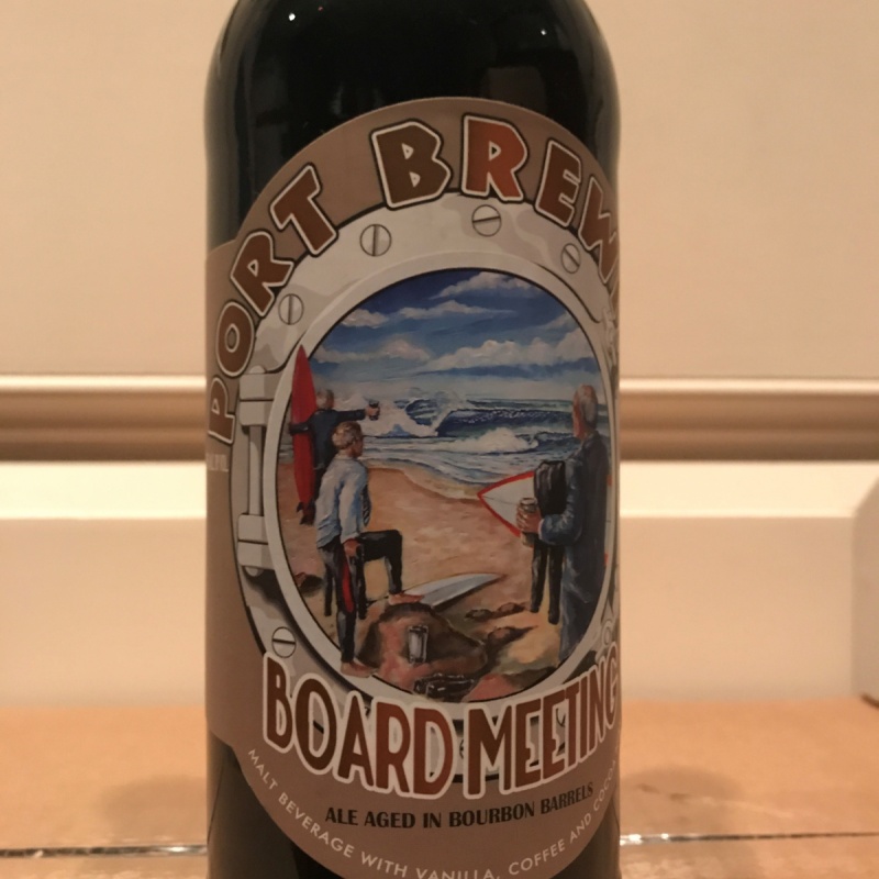 Port Brewing Board Meeting (Pappy Van Winkle)