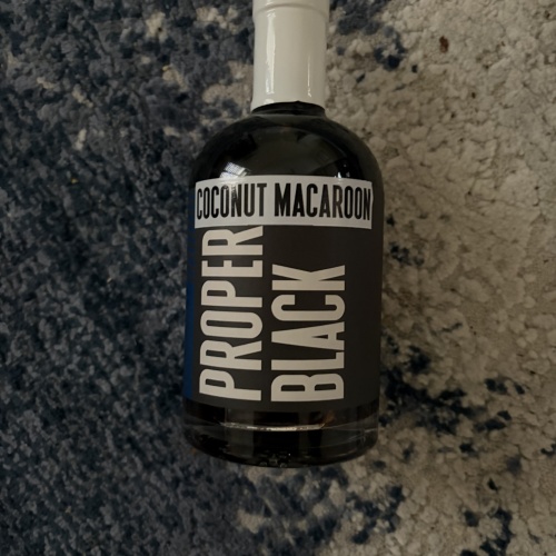 Brewlihan- Proper Black Coconut Macaroon