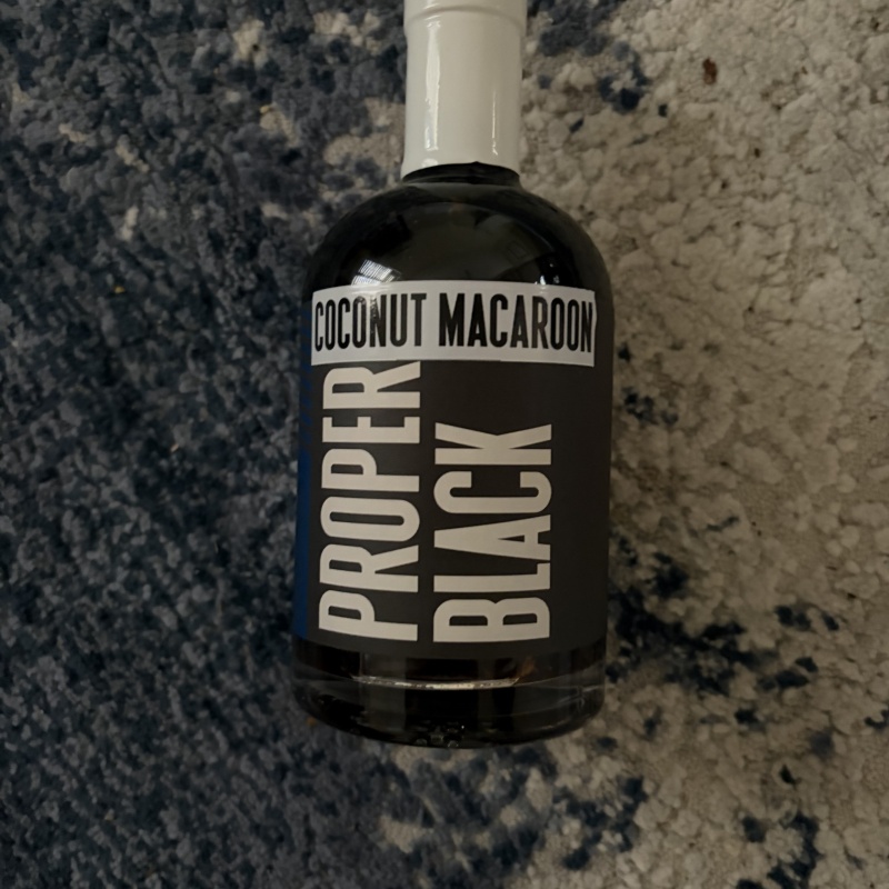 Brewlihan- Proper Black Coconut Macaroon