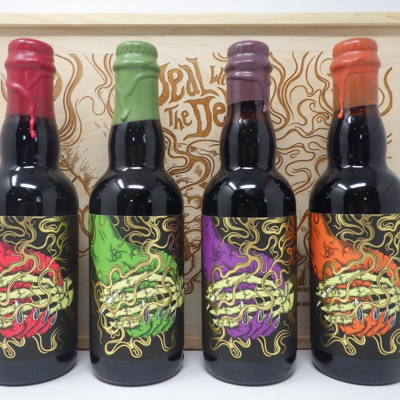 A Deal With the Devil Tired Hands & Anchorage 4-Bottle Box Set October 2023