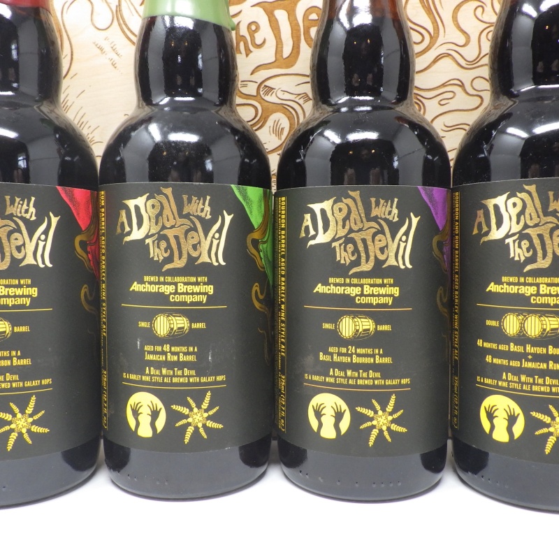 A Deal With the Devil Tired Hands & Anchorage 4-Bottle Box Set October 2023