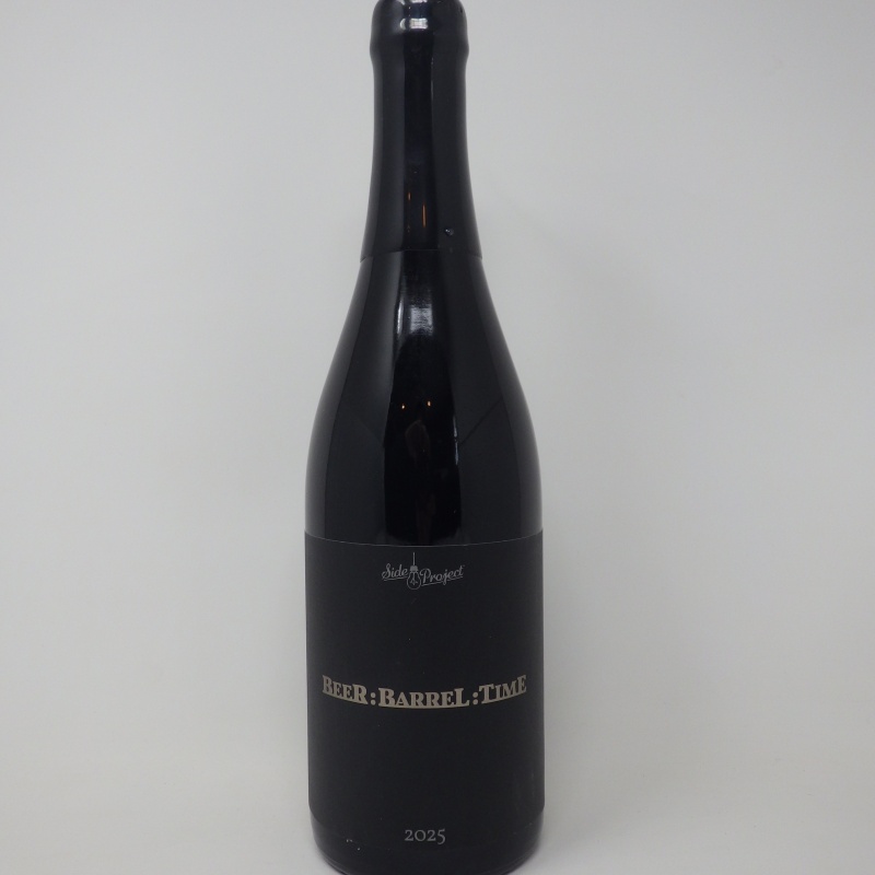 Side Project BBT 2025 Beer Barrel Time 750ml Bottle Bourbon Barrel-Aged Stout