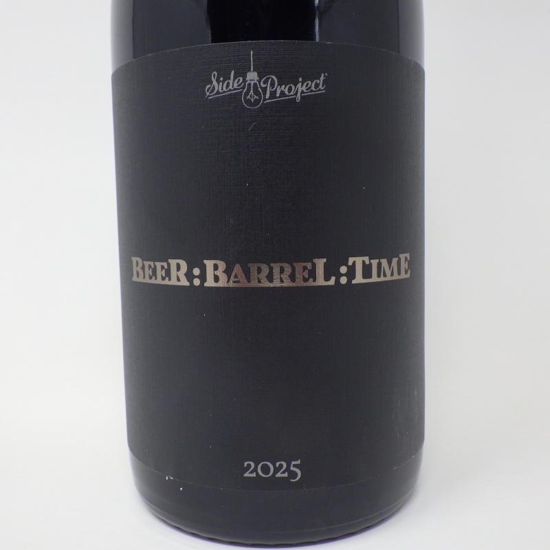 Side Project BBT 2025 Beer Barrel Time 750ml Bottle Bourbon Barrel-Aged Stout