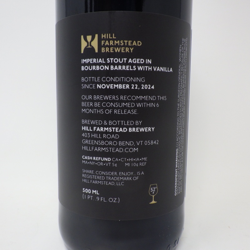 Double Barrel Damon Vanilla 500ml & Double Barrel Aaron: Bourbon 375ml - Hill Farmstead April/March 2026