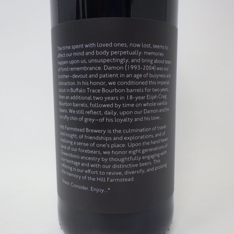 Double Barrel Damon Vanilla 500ml & Double Barrel Aaron: Bourbon 375ml - Hill Farmstead April/March 2026