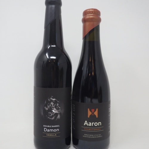 Double Barrel Damon Vanilla 500ml & Double Barrel Aaron: Bourbon 375ml - Hill Farmstead April/March 2026