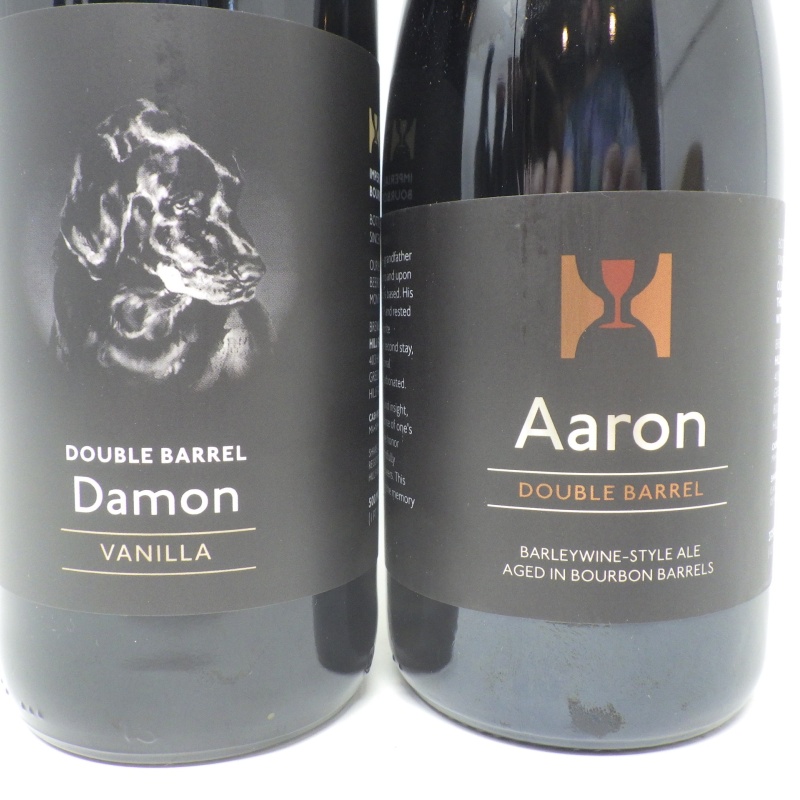 Double Barrel Damon Vanilla 500ml & Double Barrel Aaron: Bourbon 375ml - Hill Farmstead April/March 2026