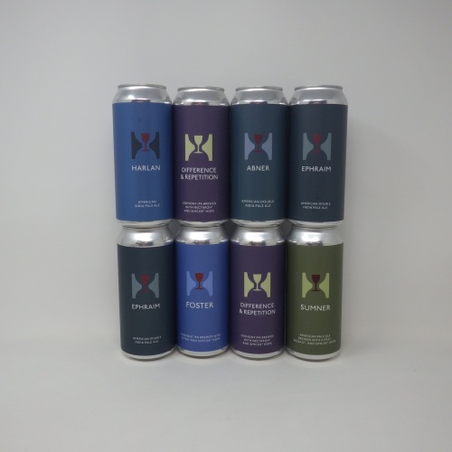 Hill Farmstead Brewery - Monthly IPA Mix 8-Pack - Edward Double Mosaic Citra Galaxy Motueka Mosaic Abner Harlan & More