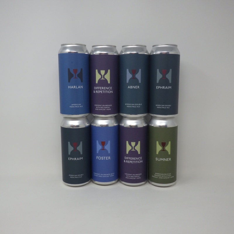 Hill Farmstead Brewery - Monthly IPA Mix 8-Pack - Edward Double Mosaic Citra Galaxy Motueka Mosaic Abner Harlan & More