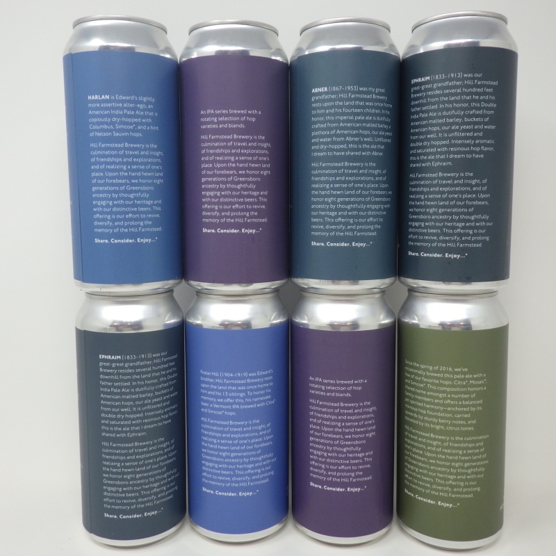 Hill Farmstead Brewery - Monthly IPA Mix 8-Pack - Edward Double Mosaic Citra Galaxy Motueka Mosaic Abner Harlan & More