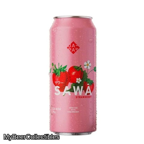Japas Cervejaria - Sawā Strawberry - Sour 16oz Can