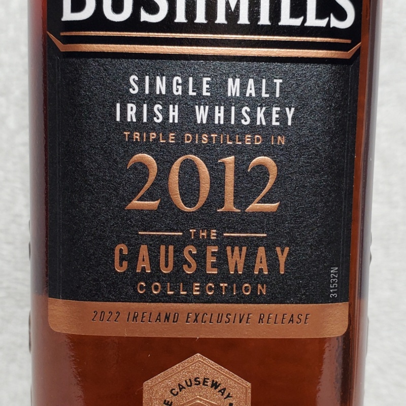 Bushmills 2012 causeway collection pomerol casks