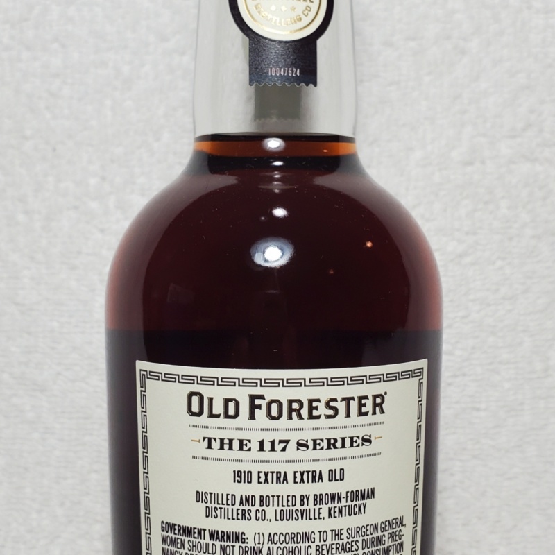 Old Forester 117 Series 1910 extra extra old