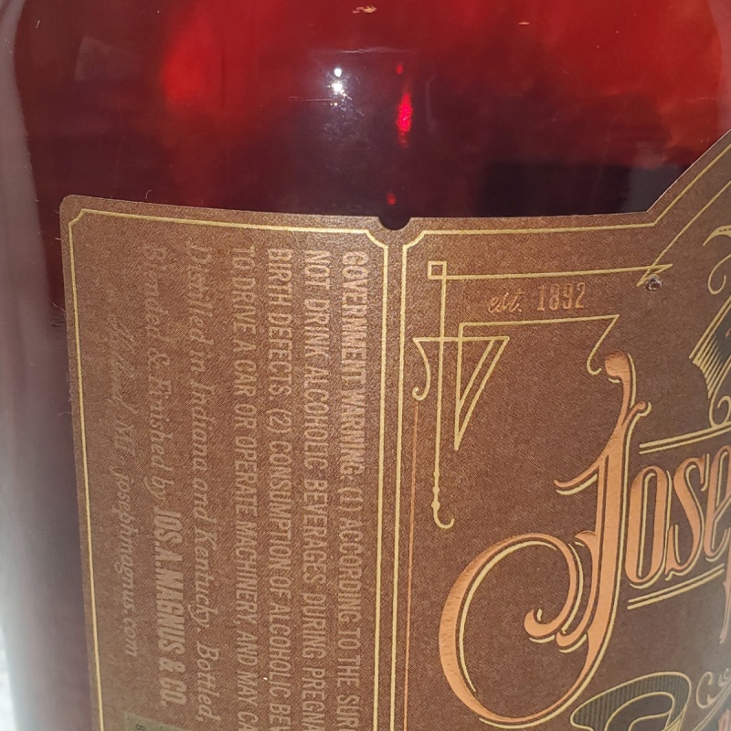 Joseph Magnum Cigar Blend Bourbon batch 139