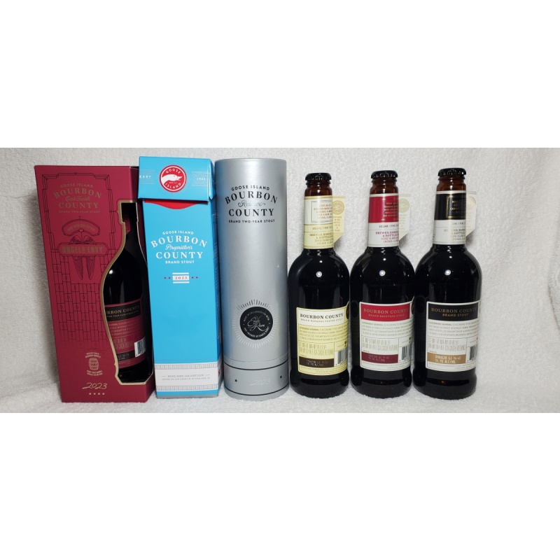 Goose island bourbon county 2023 full set