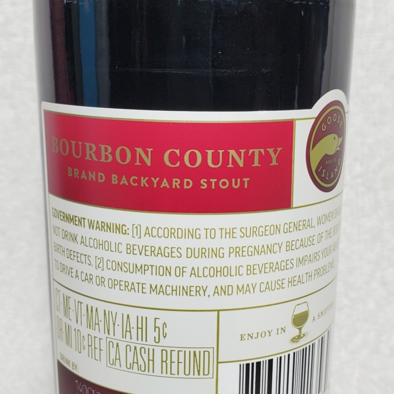 Goose island bourbon county 2023 full set