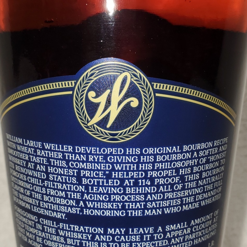 Weller Fullproof sazerac barrel store pick