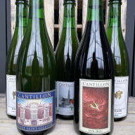 Cantillon Sang Blue + Saint Gilloise + Grand Cru Bruocsella + Geuze + Geuze