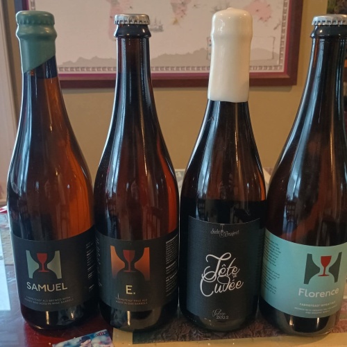 Hill Farmstead Samuel B6, E 2/7/2020, Florence 1/4/2024, Side Project Tete Cuvee 2022