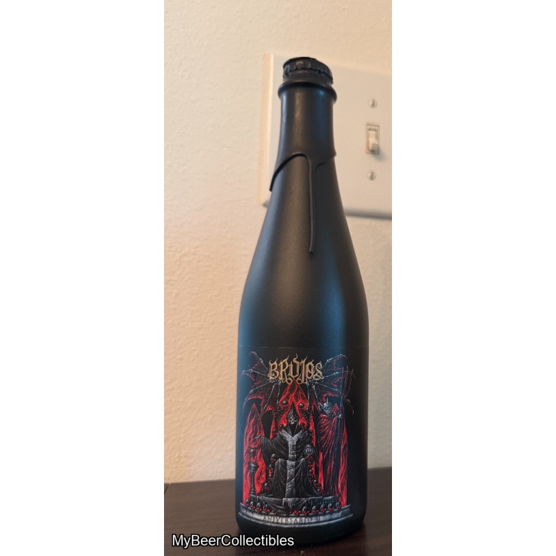 24 Hours! Brujos Aniversario II Anniversary Stout Bottle Very Limited VIP Make an Offer!