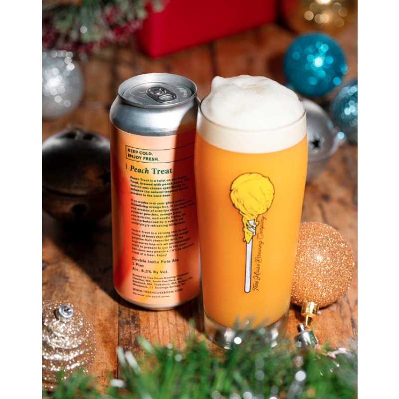 ***1 Can Tree House PEACH Treat***