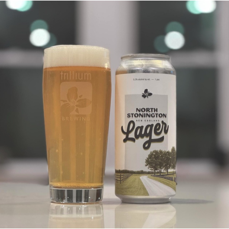 ***1 Can Trillium North Stonington Lager***