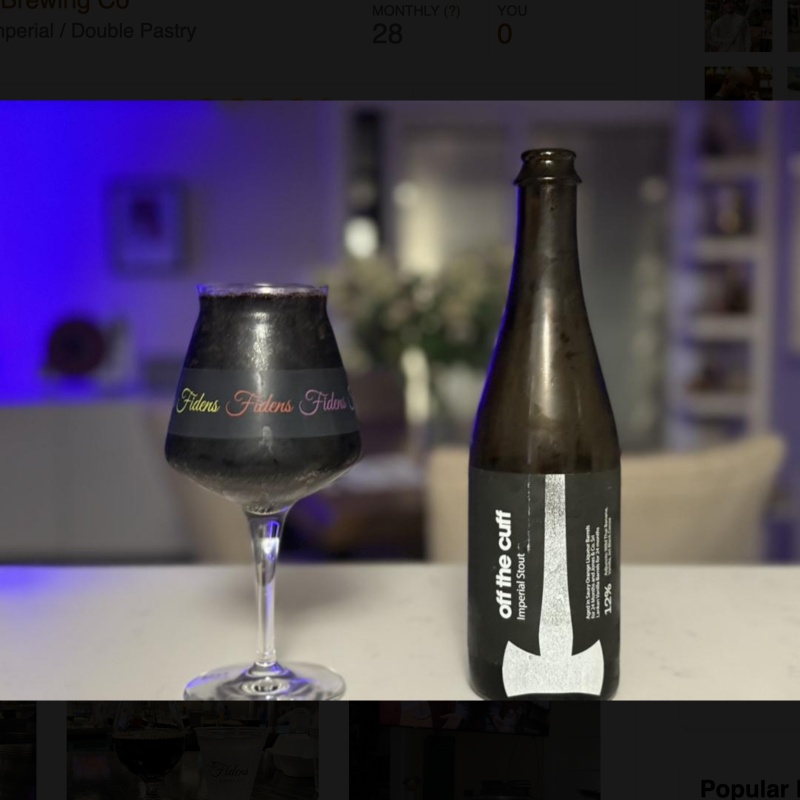 Fidens -- Off the Cuff -- May 2025