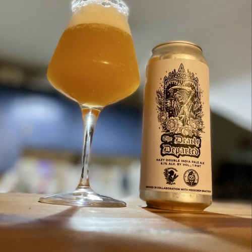 Widowmaker + Messorem -- The Dearly Departed collab Hazy DIPA -- July 17th