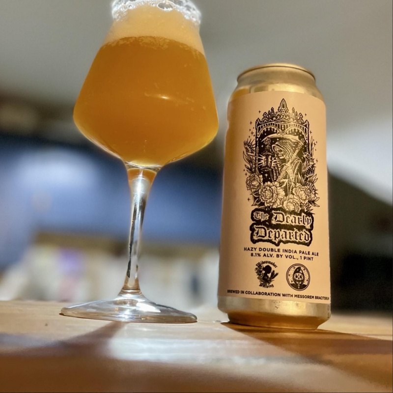 Widowmaker + Messorem -- The Dearly Departed collab Hazy DIPA -- July 17th