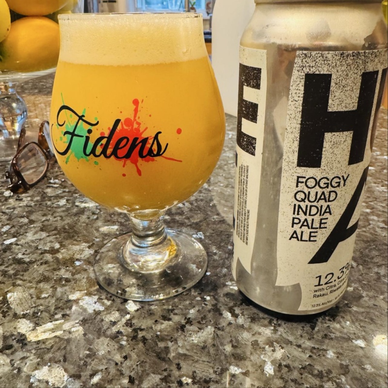 Fidens + Humble Sea -- Humble Axe -- 12.3% MASSIVE Quadruple IPA -- Aug 15th