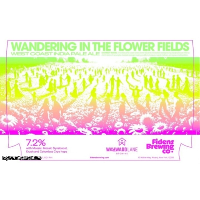 Fidens + Wayward Lane -- Wandering in the Flower Fields (WC IPA) -- Aug 19th 2025