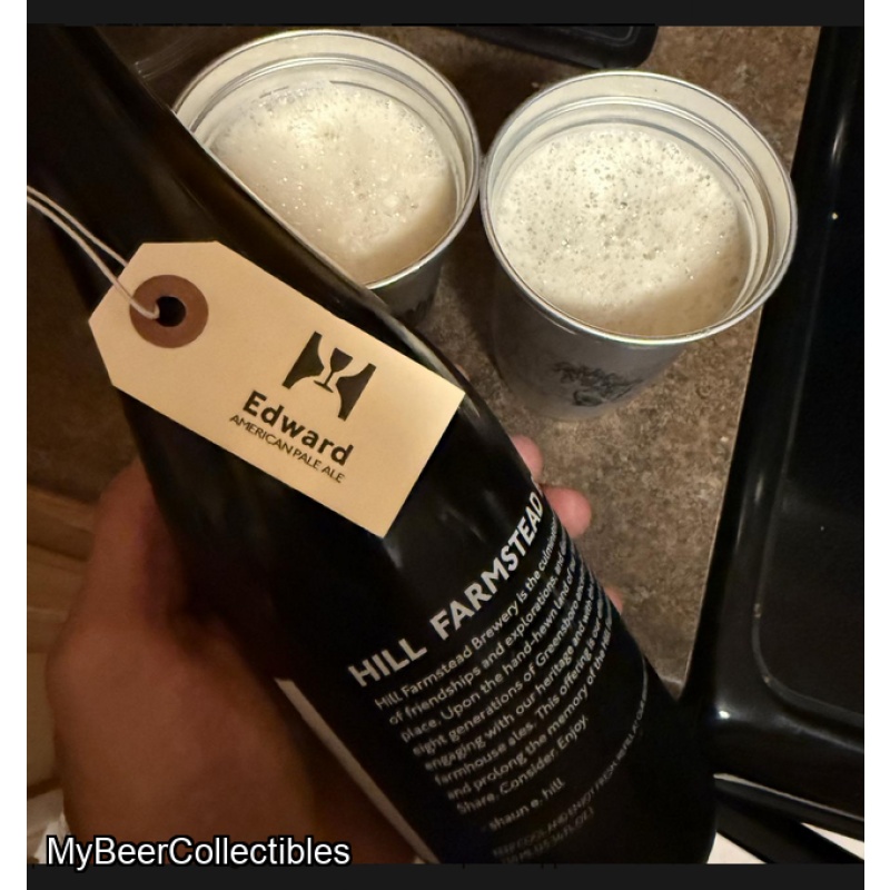 Hill Farmstead -- Edward // 750ml Growler -- Aug 22nd 2025