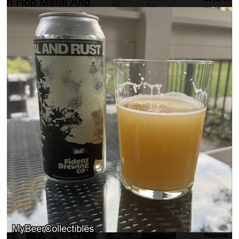 Fidens -- Fresh Hop Metal and Rust (6% IPA) -- Oct 14th