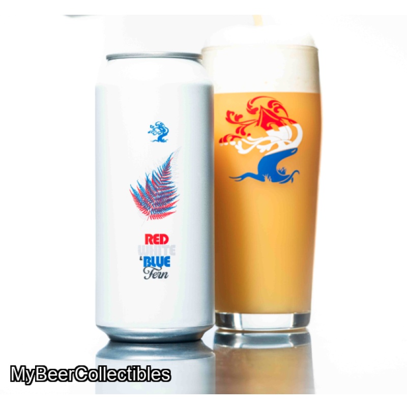 ***1 Can Tree House Red White & Blue Fern***