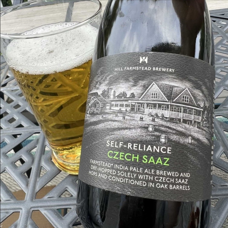 Hill Farmstead -- Self Reliance: Czech Saaz [750 ml Wine BA Farmhouse] -- Nov 2025