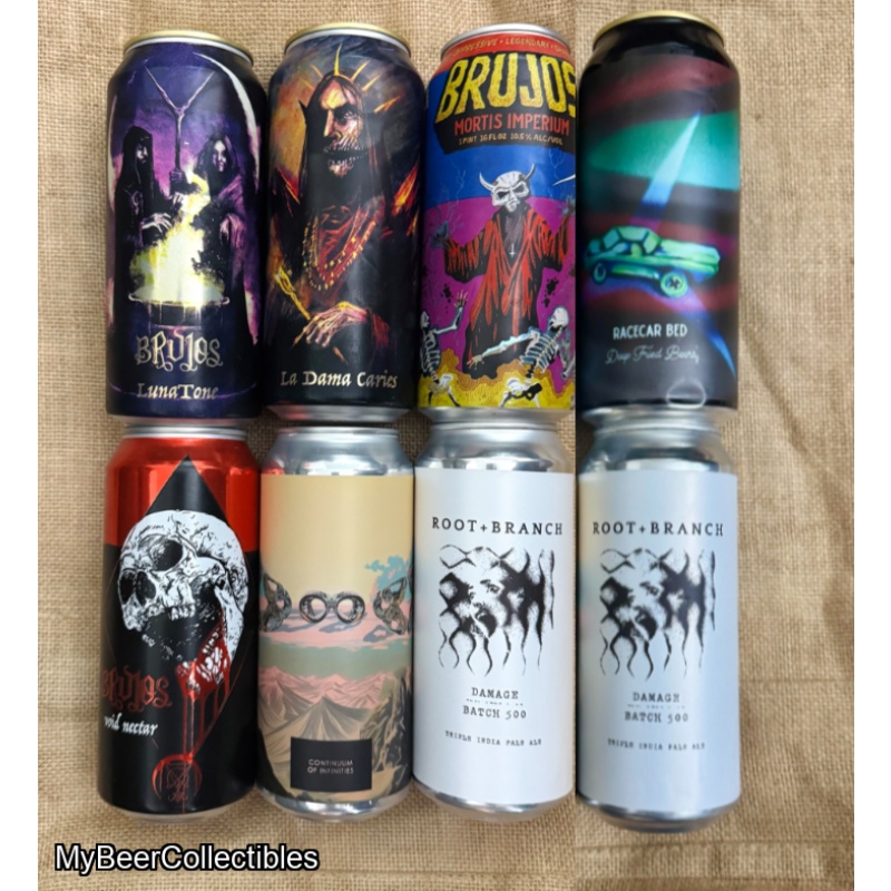 Premium Hops 8 Pack Deep Fried Race Car Brujos Test Root Branch Continuum Damage La Dama Mortis Imperium Lunatone Void Nectar