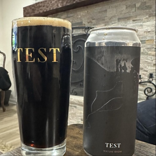 Test -- Mature Idiom [Dark Lager] -- Dec 2025