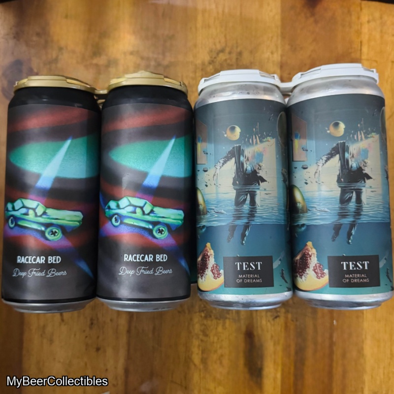 4 Pack Deep Fried Race Car Bed TIPA + TEST Material of Dreams