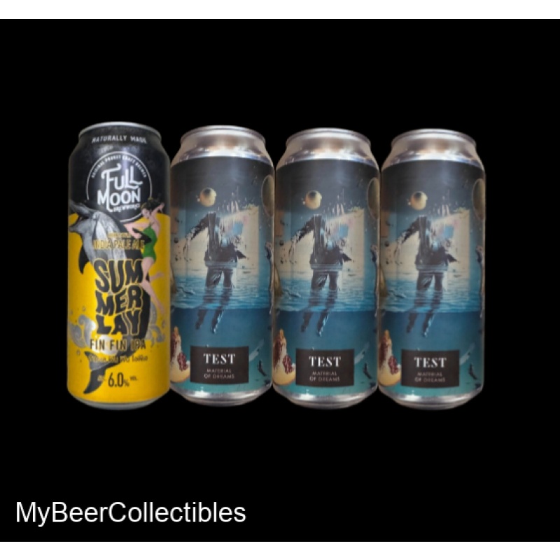 4 Pack 3x TEST Material of Dreams +  Thai IPA